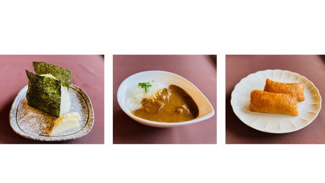 麺類限定３種類のセットメニュー